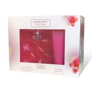 Set Casapueblo Feelings Love EDT 100 ml. + Body Lotion