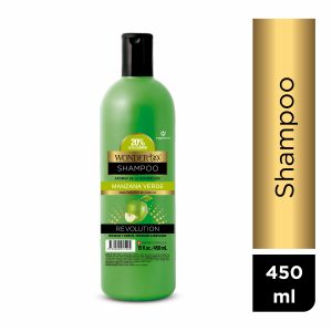 Shampoo Wonder Tex Revolution Manzana Verde 450 ml.
